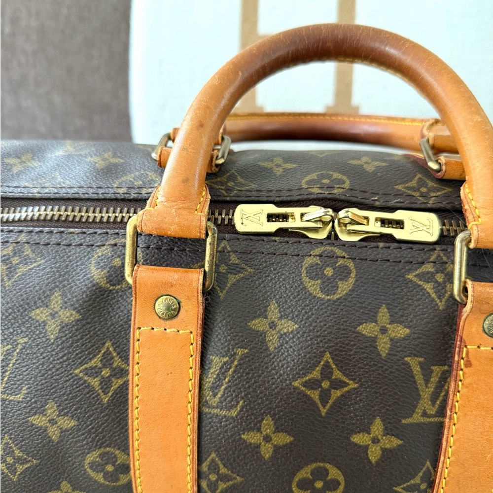 Authentic Louis Vuitton Keepall 45 travel duffel bag  M41428 monogram - Picture 5 of 16